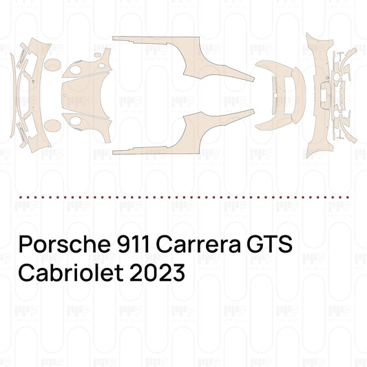 PPF precortado Porsche 911 Carrera GTS Cabriolet 2023