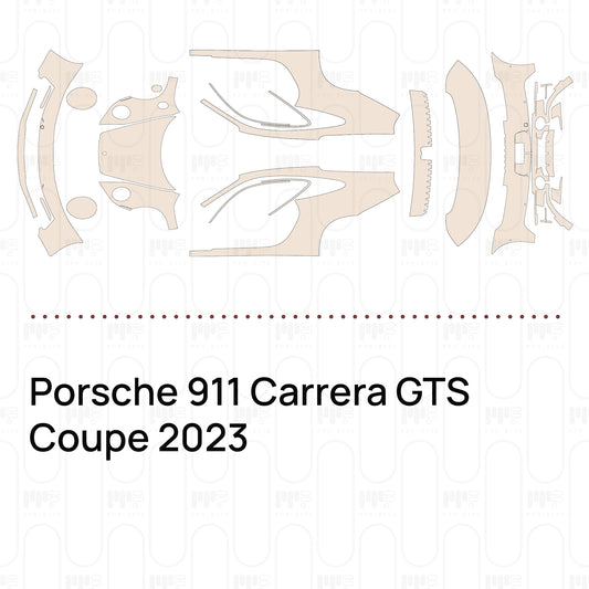 PPF precortado Porsche 911 Carrera GTS Coupe 2023