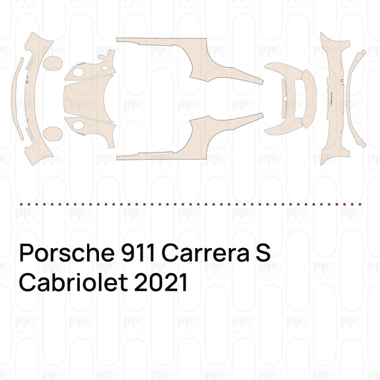 PPF precortado Porsche 911 Carrera S Cabriolet 2021
