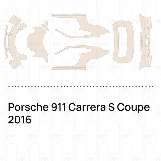 PPF precortado Porsche 911 Carrera S Coupe 2016