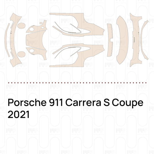 PPF precortado Porsche 911 Carrera S Coupe 2021