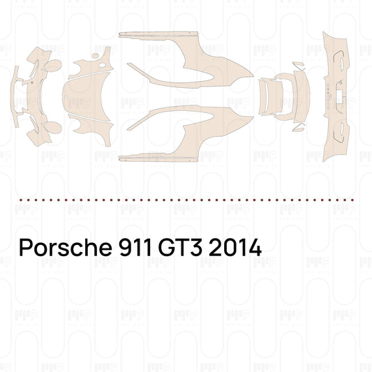 PPF precortado Porsche 911 GT3 2014