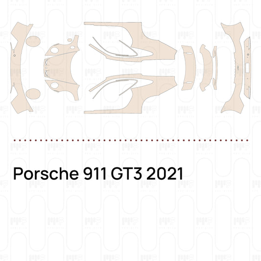 PPF precortado Porsche 911 GT3 2021