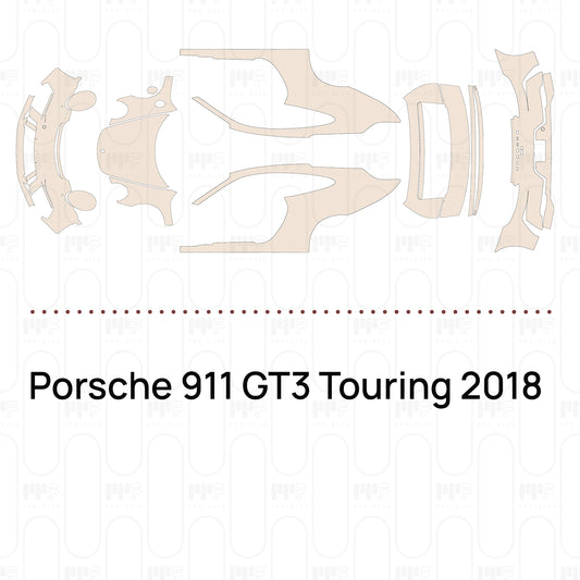 Pre-Cut PPF Porsche 911 GT3 Touring 2018