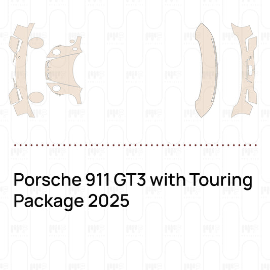 PPF precortado Porsche 911 GT3 with Touring Package 2025