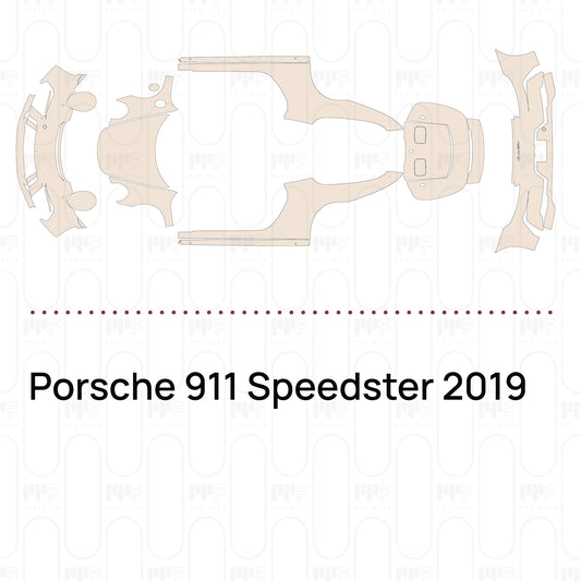 PPF precortado Porsche 911 Speedster 2019