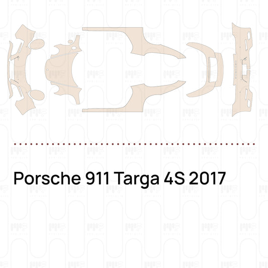 PPF precortado Porsche 911 Targa 4S 2017