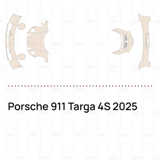 PPF precortado Porsche 911 Targa 4S 2025