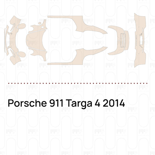 PPF precortado Porsche 911 Targa 4 2014