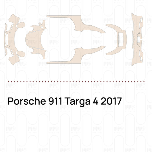 PPF precortado Porsche 911 Targa 4 2017