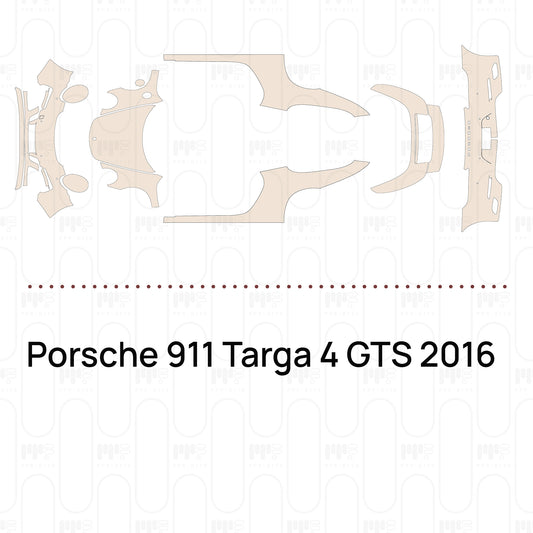 PPF precortado Porsche 911 Targa 4 GTS 2016