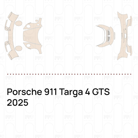 PPF precortado Porsche 911 Targa 4 GTS 2025