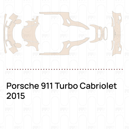 Pre-Cut PPF Porsche 911 Turbo Cabriolet 2015