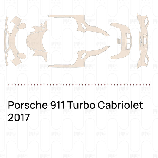 PPF precortado Porsche 911 Turbo Cabriolet 2017