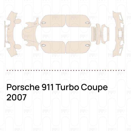 Pre-Cut PPF Porsche 911 Turbo Coupe 2007