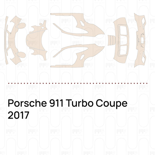 PPF precortado Porsche 911 Turbo Coupe 2017