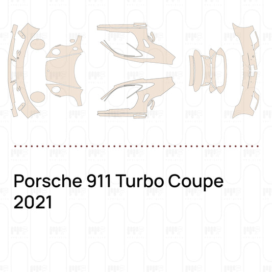 PPF precortado Porsche 911 Turbo Coupe 2021
