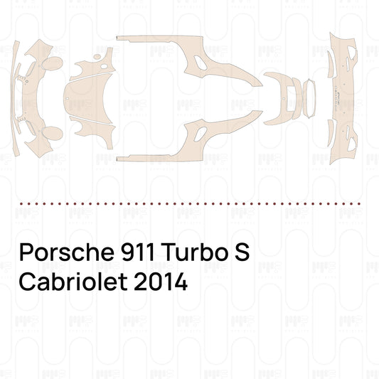 PPF precortado Porsche 911 Turbo S Cabriolet 2014