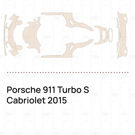 Pre-Cut PPF Porsche 911 Turbo S Cabriolet 2015