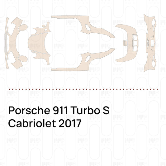 PPF precortado Porsche 911 Turbo S Cabriolet 2017