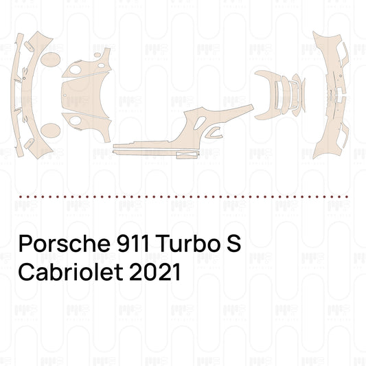 PPF precortado Porsche 911 Turbo S Cabriolet 2021