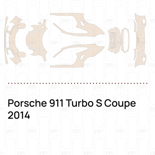 PPF precortado Porsche 911 Turbo S Coupe 2014