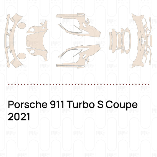 PPF precortado Porsche 911 Turbo S Coupe 2021