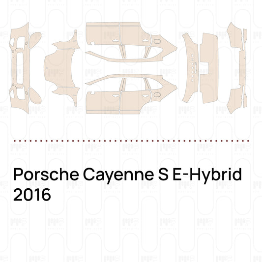 Pre-Cut PPF Porsche Cayenne S E-Hybrid 2016