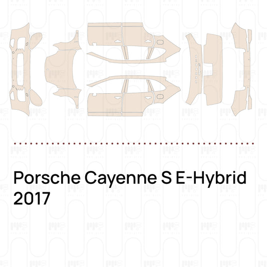 PPF precortado Porsche Cayenne S E-Hybrid 2017