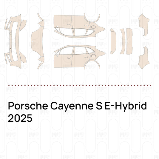 PPF precortado Porsche Cayenne S E-Hybrid 2025