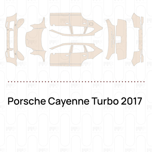 PPF precortado Porsche Cayenne Turbo 2017