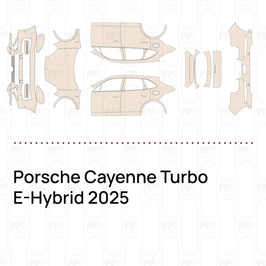 PPF precortado Porsche Cayenne Turbo E-Hybrid 2025