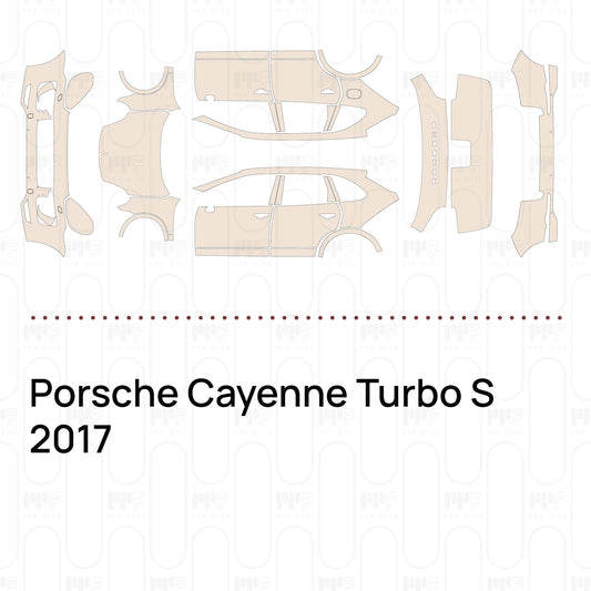 PPF precortado Porsche Cayenne Turbo S 2017