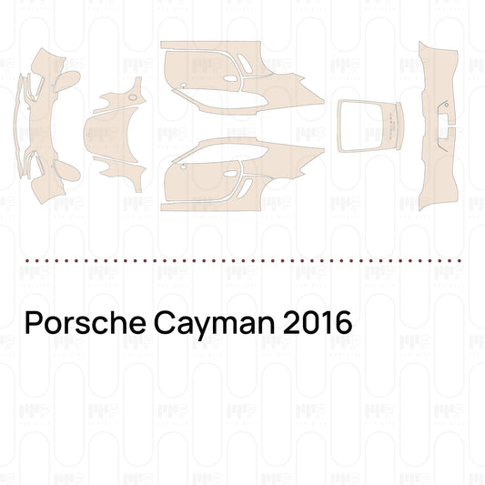 Pre-Cut PPF Porsche Cayman 2016