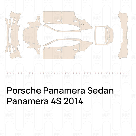 PPF precortado Porsche Panamera Sedan Panamera 4S 2014