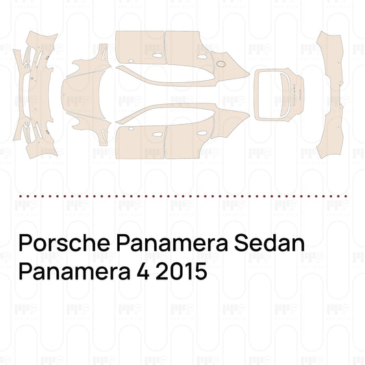 Pre-Cut PPF Porsche Panamera Sedan Panamera 4 2015