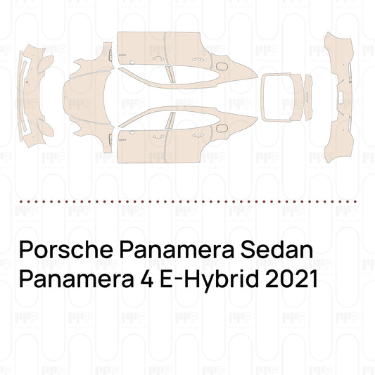 PPF precortado Porsche Panamera Sedan Panamera 4 E-Hybrid 2021
