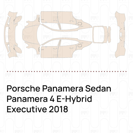 Pre-Cut PPF Porsche Panamera Sedan Panamera 4 E-Hybrid Executive 2018