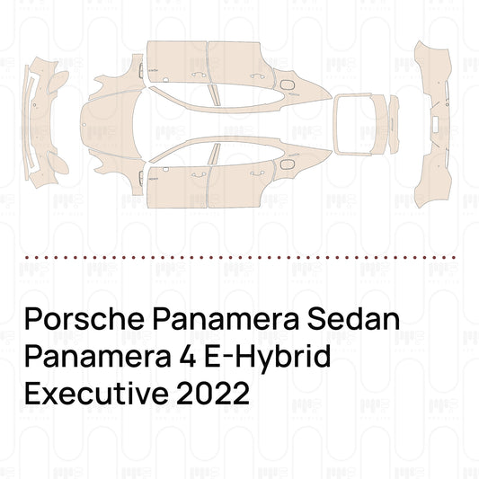 Pre-Cut PPF Porsche Panamera Sedan Panamera 4 E-Hybrid Executive 2022