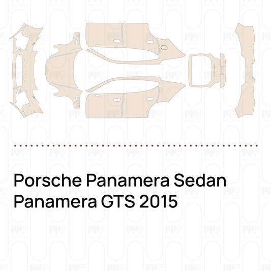 Pre-Cut PPF Porsche Panamera Sedan Panamera GTS 2015