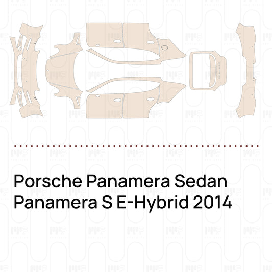 PPF precortado Porsche Panamera Sedan Panamera S E-Hybrid 2014