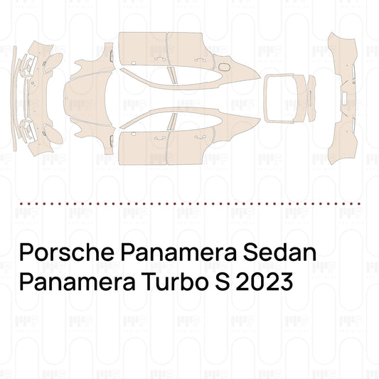 PPF precortado Porsche Panamera Sedan Panamera Turbo S 2023