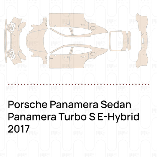 PPF precortado Porsche Panamera Sedan Panamera Turbo S E-Hybrid 2017