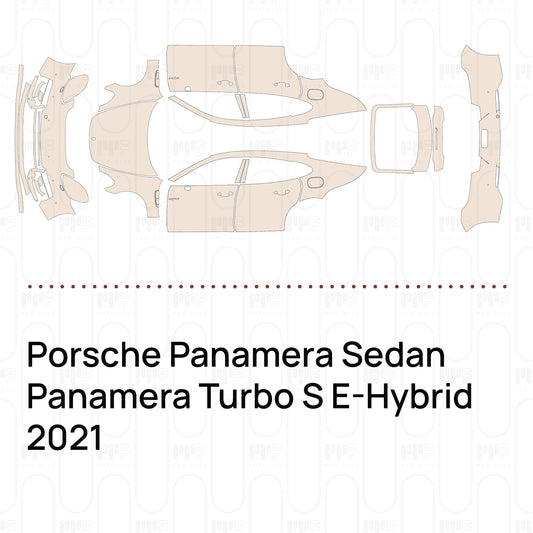 PPF precortado Porsche Panamera Sedan Panamera Turbo S E-Hybrid 2021
