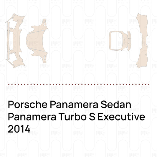 PPF precortado Porsche Panamera Sedan Panamera Turbo S Executive 2014