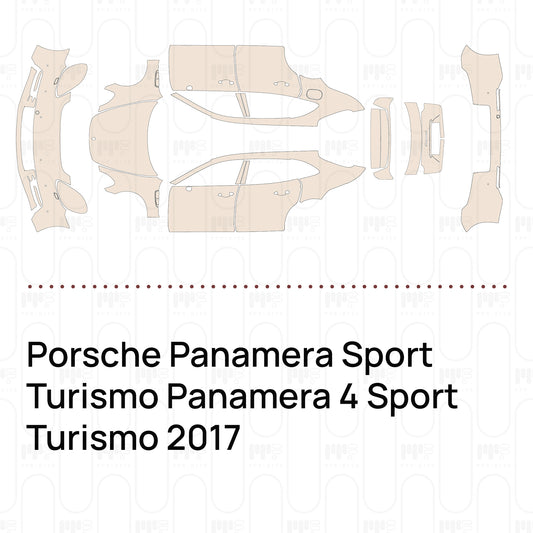 PPF precortado Porsche Panamera Sport Turismo Panamera 4 Sport Turismo 2017