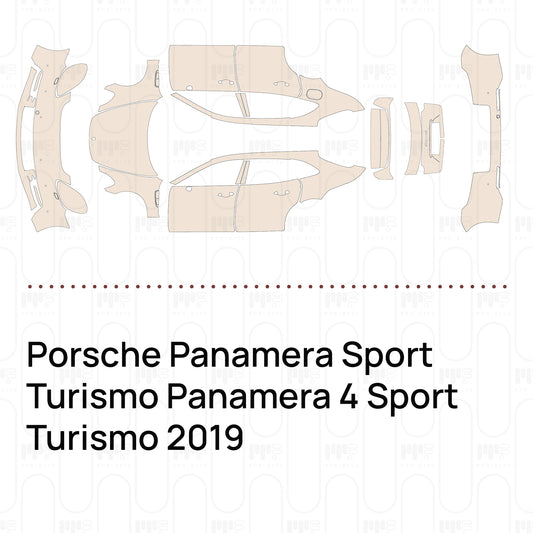 Pre-Cut PPF Porsche Panamera Sport Turismo Panamera 4 Sport Turismo 2019