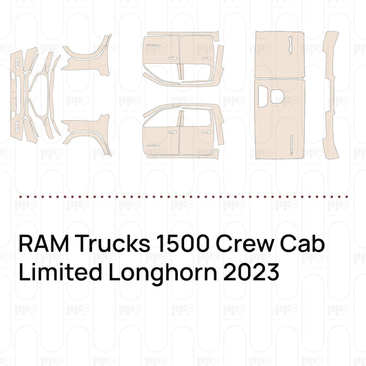 RAM Trucks 1500 Crew Cab Limited Longhorn 2023 – Pre-Cut PPF