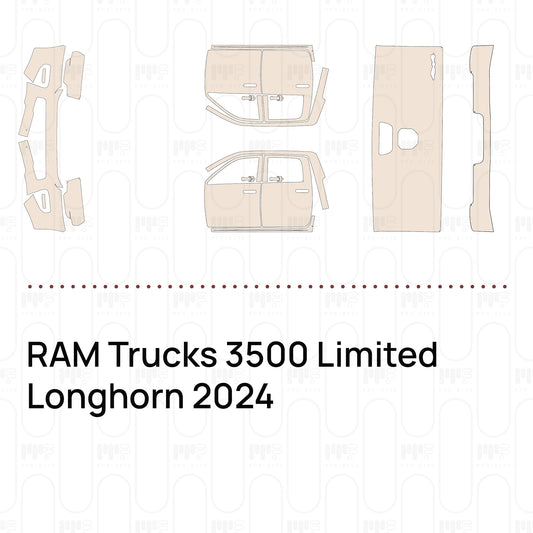 RAM Trucks 3500 Limited Longhorn 2024 – Pre-Cut PPF