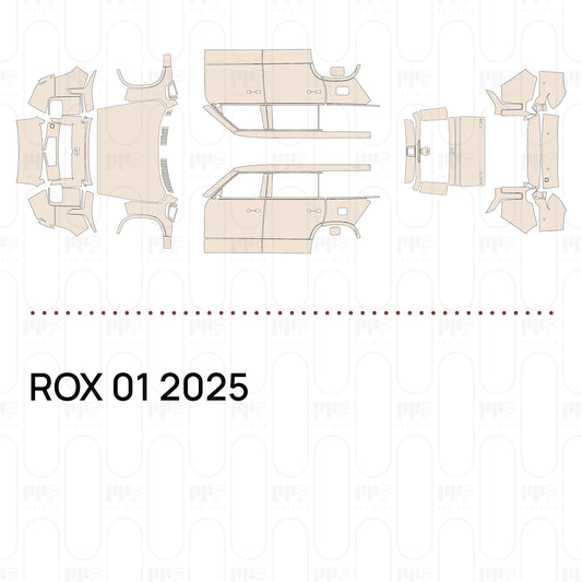 ROX 01 2025 – Lámina de protección PPF precortada